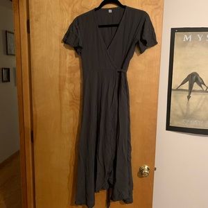 Flowy wrap dress kimono one size like new